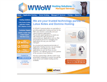 Tablet Screenshot of mail.wwow.com
